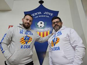 Cristian Gil i Sergi Soriano . Eix