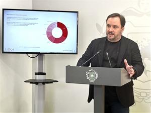 David Nogué, de l’empresa EIXOS, responsable del mapa comercial del Vendrell. Ajuntament del Vendrell