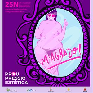 El 5è concurs de cartells del 25N del Garraf ja té obra guanyadora. EIX