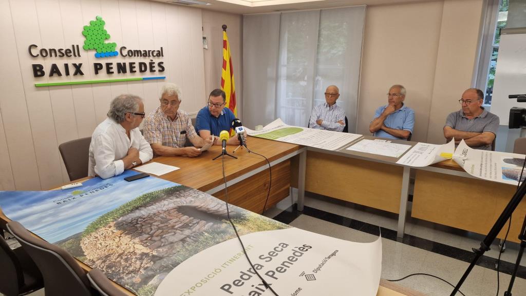 El Baix Penedès crea la Coordinadora de la Pedra Seca per a la seva conservació i promoció. CC Baix Penedès