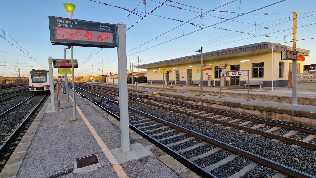 El Baix Penedès reclama urgentment millores al servei de Rodalies. CC Baix Penedès