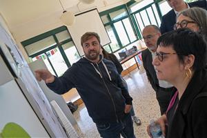 El conseller de Drets Socials, Carles Campuzano i Canadés, ha visitat avui el projecte residencial de la Fundació Santa Teresa a Calafell