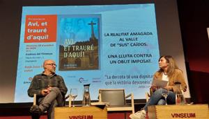 El debat sobre memòria democràtica entre el Joan Pinyol i la Montse Julià organitzat per Òmnium i la Comissió per la Memòria. EIX