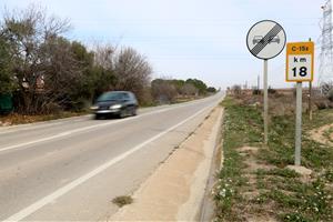 El Govern reformarà la c-15z entre Olèrdola i Sant Pere de Riudebitlles per prioritzar el pas de tractors i bicicletes