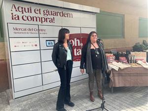 El Mercat del Centre estrena armaris refrigerats, un tricicle elèctric pel repartiment a domicili
