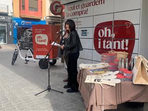 El Mercat del Centre estrena armaris refrigerats, un tricicle elèctric pel repartiment a domicili