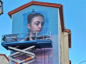 El mural artístic dedicat als orígens del barri de Sant Joan s'inaugurarà el dimecres 4 de desembre. Ajuntament de Vilanova