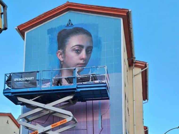 El mural artístic dedicat als orígens del barri de Sant Joan s'inaugurarà el dimecres 4 de desembre. Ajuntament de Vilanova