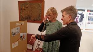 El Museu Àngel Guimerà estrena la instal·lació “Els telèfons de Guimerà”. Ajuntament del Vendrell
