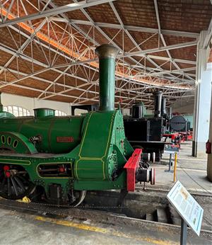 El Museu del Ferrocarril celebra els 176 anys del primer ferrocarril peninsular . Museu del Ferrocarril