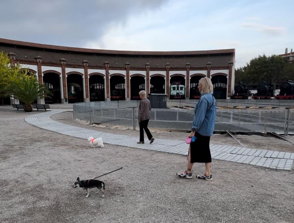 El Museu del Ferrocarril de Vilanova es torna ‘dog friendly'. Museu del Ferrocarril