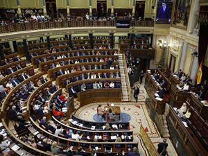 El ple del Congrés dels Diputats. ACN