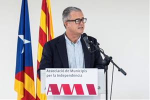 El president de l'Associació de Municipis per la Independència (AMI), Jordi Gaseni. ACN