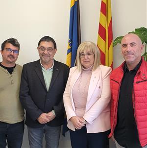El suport amb l'habitatge social i la cobertura de la pista de Sant Pere Molanta, peticions d'Olèrdola al nou delegat del govern. Ajuntament d'Olèrdol
