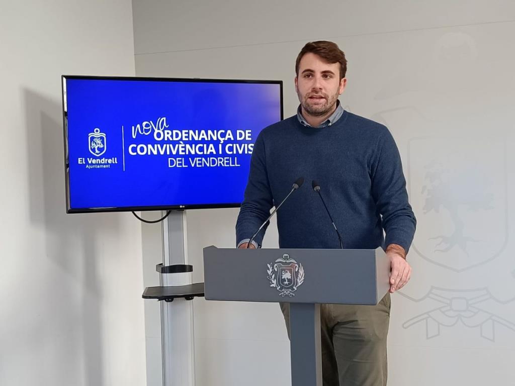 El Vendrell actualitza l’Ordenança de Convivència i Civisme per combatre de forma més eficient l’incivisme i la inseguretat. Ajuntament del Vendrell