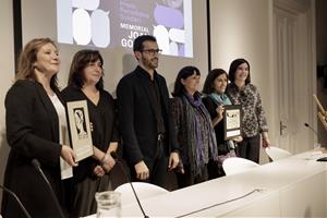 El XIX Memorial Joan Gomis premia l’obra ‘Huérfanos tras el silencio’, de Sara Boldú i la sitgetana Anna Grimau 