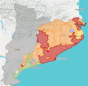 Els embassaments del Ter-Llobregat superen els 103 hectòmetres cúbics amb les últimes pluges i freguen el 17%. EIX