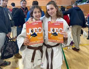Els judoques de l'Escola de Judo Vilafranca - Vilanova. Eix