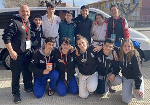 Els judoques de l'Escola de Judo Vilafranca - Vilanova