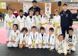 Els judoques de l'Escola de Judo Vilafranca - Vilanova