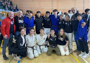 Els judoques de l'Escola de Judo Vilafranca - Vilanova