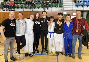 Els judoques de l'Escola de Judo Vilafranca - Vilanova