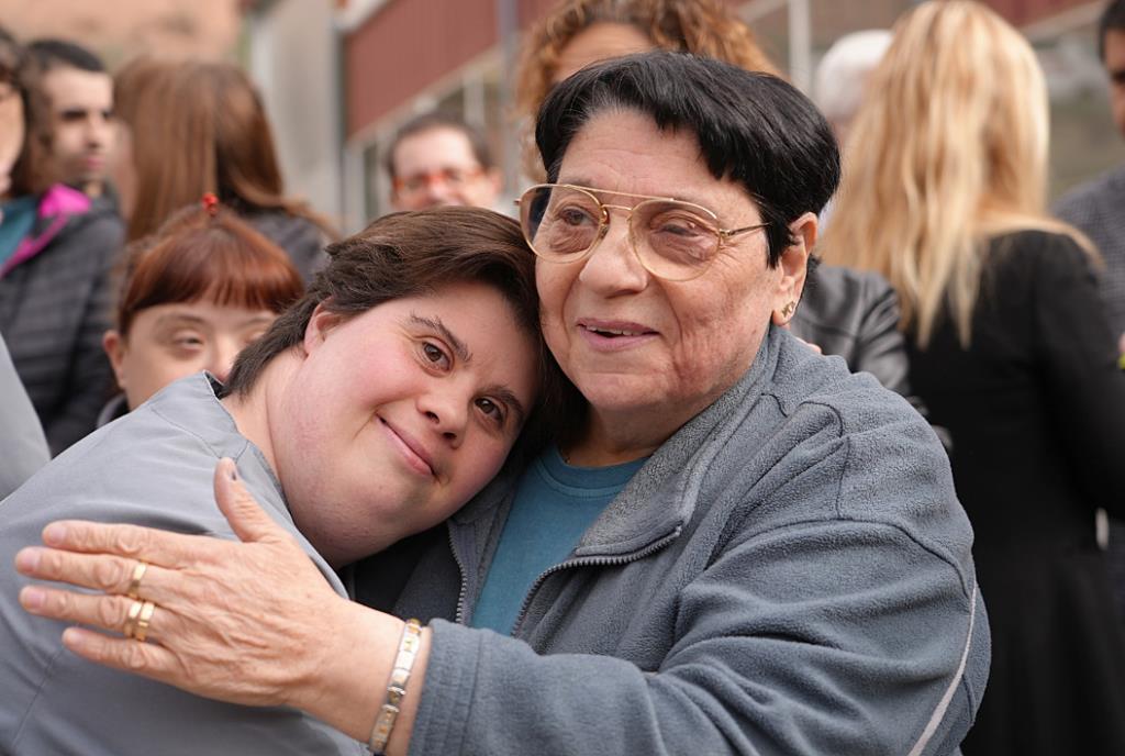 Francisca Guerrero, a la dreta de la imatge. Eix