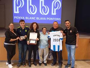 Inauguració oficial de la nova Penya Blanc i Blava de Pontons