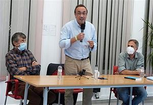 Josep Rull, presentació del llibre a Cubelles
