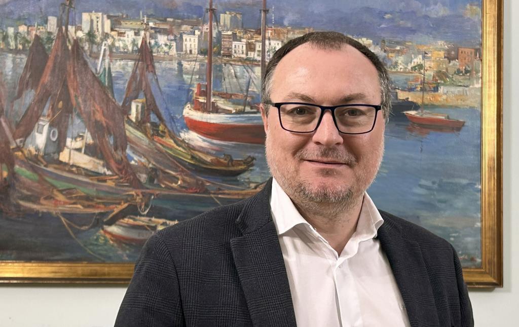 Juan Luis Ruiz, alcalde de Vilanova i la Geltrú,. EIX