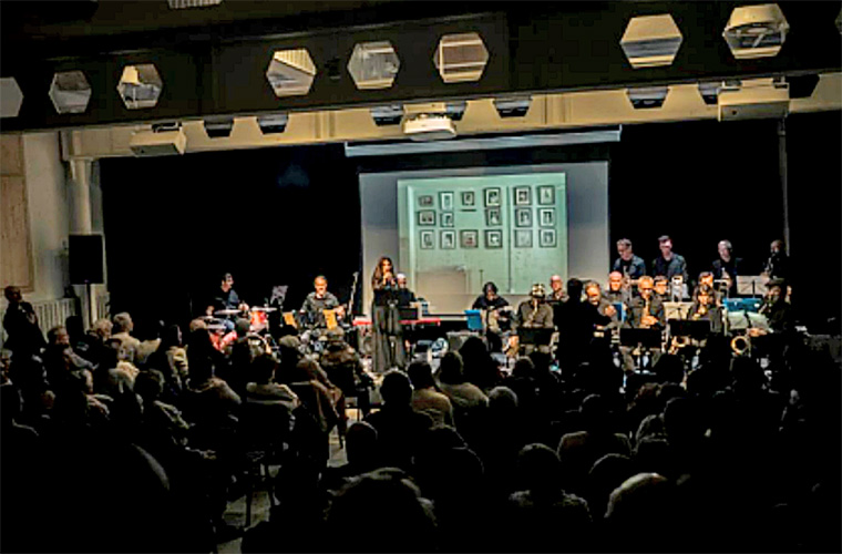 La Big Band Sitges fou el plat principal del menú musical. Thomas Vilheilm