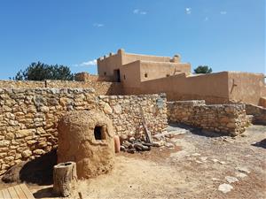La Ciutadella Ibèrica tanca temporalment pels desperfectes que les pluges han causat als sostres. Ajuntament de Calafell