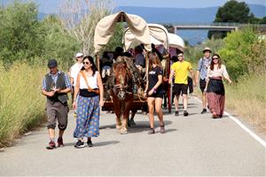 La Colla Vella recupera l'anada amb carro fins a Vilafranca del Penedès per Sant Fèlix després de tres dècades. ACN