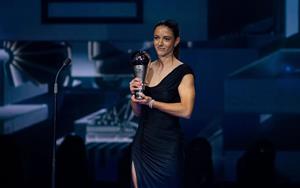 La futbolista ribetana Aitana Bonmatí torna a ser The Best. FC Barcelona