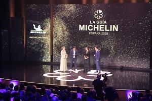 La gala de les estrelles Michelin 2025 celebrada a Múrcia . ACN