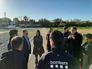 La Generalitat preveu que les obres del nou Parc de Bombers de Vilanova i la Geltrú comencin el 2026. Ajuntament de Vilanova