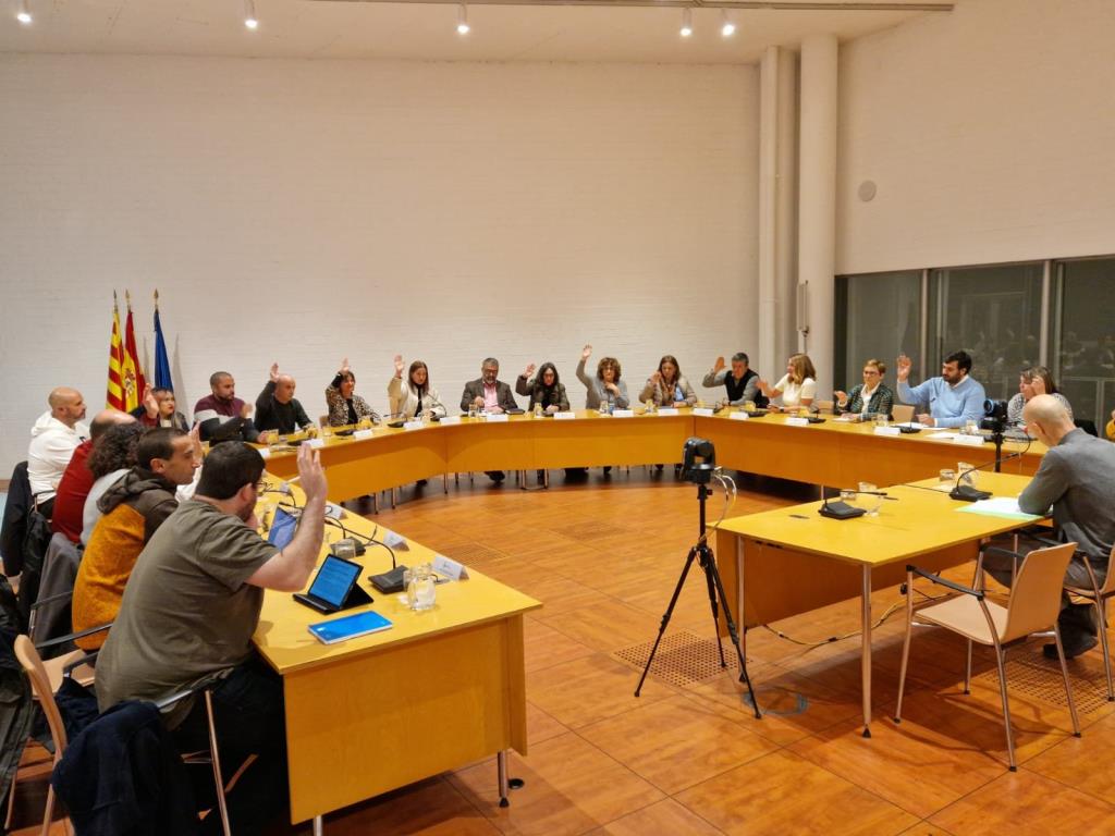 La nova alcaldessa de Sant Pere de Ribes reorganitza el cartipàs després de la marxa d'Abigail Garrido. Ajt Sant Pere de Ribes