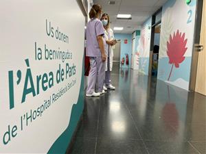 La nova àrea de parts del Sant Camil tindrà una sala d'espera pròpia i incorporarà una banyera a les sales de dilatació i naixament