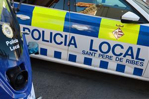 La policia de Sant Pere de Ribes deté una persona per un robatori a l’interior d’un vehicle. Ajt Sant Pere de Ribes