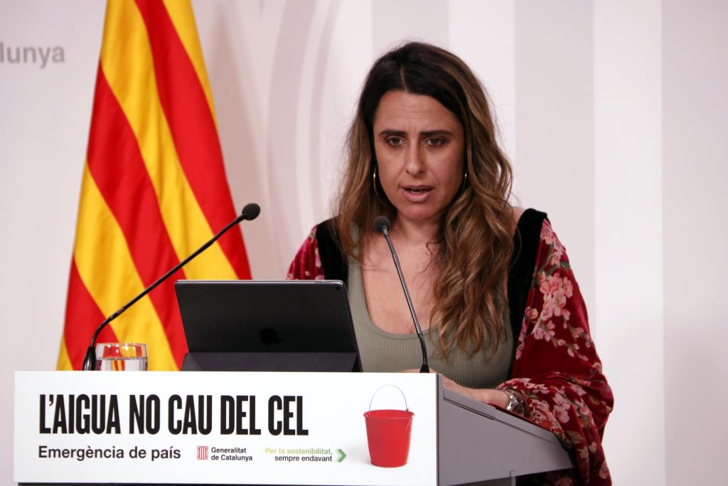 La portaveu del Govern, Patrícia Plaja. ACN