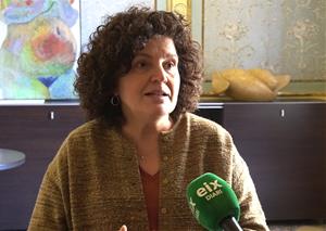 La regidora de Cultura de Vilanova i la Geltrú, Teresa Llorens. EIX