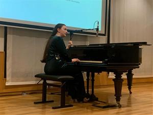 Laura Farré Rozada acomiada un exitós 2024 amb un recital de piano el 21 de desembre al Foment. EIX