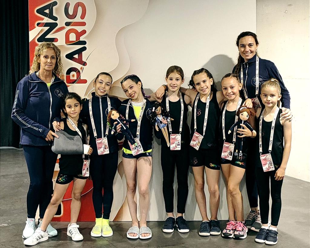 L'equip de Via Olímpica del CG Vilanova. Eix