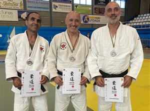 L'Escola de Judo Vilafranca-Vilanova a la Copa d'Espanya de Veterans. Eix