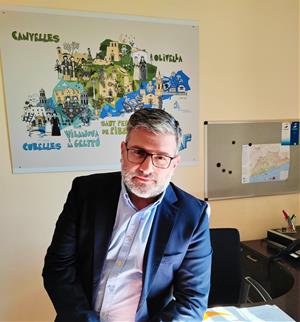 Marc Mellado, nou director general de l'Agència de Desenvolupament Econòmic del Garraf. Node Garraf