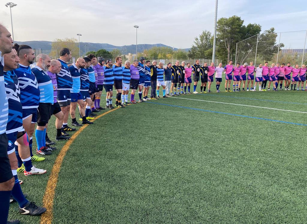 Memorial ‘Jorge Cabrera’ de rugbi veterans a Castelldefels. Eix
