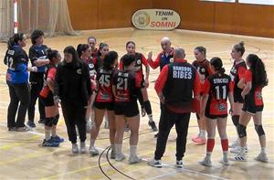 MGC Mútua Ribes Sènior Femení -  Handbol Sant Vicenç. Eix