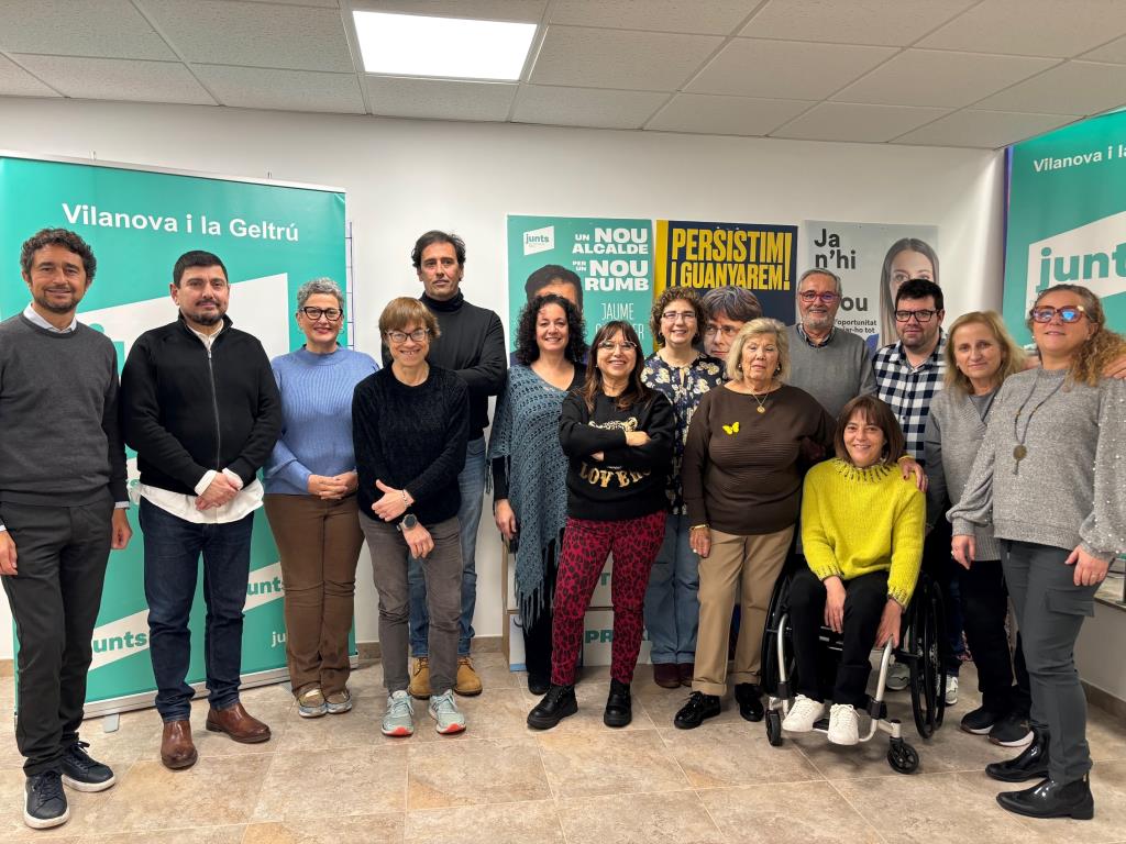 Nova executiva de Junts per Catalunya a Vilanova. Eix