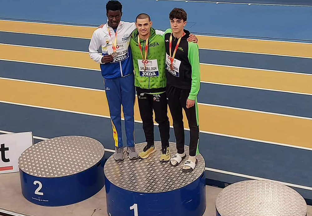Óscar Curto,atleta del club Dinami-k Vilanova. Eix
