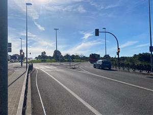 Pas de vianants a la cruïlla C-31 al Vendrell 